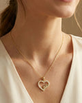 Eternal Love "MOM" Heart Necklace – 925 Sterling Silver