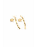Graceful Tulip Bloom Stud Earrings – 925 Sterling Silver