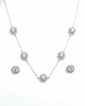 Silvonar 925 Sterling Silver Jewelry Set – [Celestial Halo Multi-Station Design]