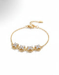 Golden Meadow Quatrefoil Bracelet – 925 Sterling Silver