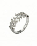 Silver Meadow Vine Ring – 925 Sterling Silver