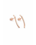 Graceful Tulip Bloom Stud Earrings – 925 Sterling Silver