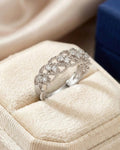 Ethereal Lace Pavé Band – 925 Sterling Silver