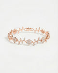 Golden Blossom Vine Bracelet – 925 Sterling Silver