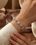 Floral Meadow Zirconia Bracelet