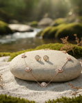 Silvonar 925 Sterling Silver Jewelry Set – [Celestial Halo Multi-Station Design]