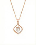 Radiant Teardrop Pearl & Bud Necklace – 925 Sterling Silver