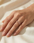 Ethereal Lace Pavé Band – 925 Sterling Silver