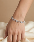 Golden Blossom Vine Bracelet – 925 Sterling Silver