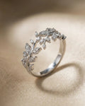 Silver Meadow Vine Ring – 925 Sterling Silver
