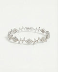 Golden Blossom Vine Bracelet – 925 Sterling Silver