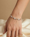 Golden Blossom Vine Bracelet – 925 Sterling Silver