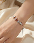 Golden Meadow Quatrefoil Bracelet – 925 Sterling Silver